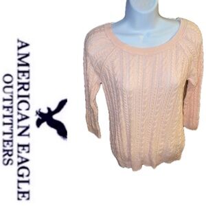 American Eagle Outfitters Pink Sweater 🦅🌸